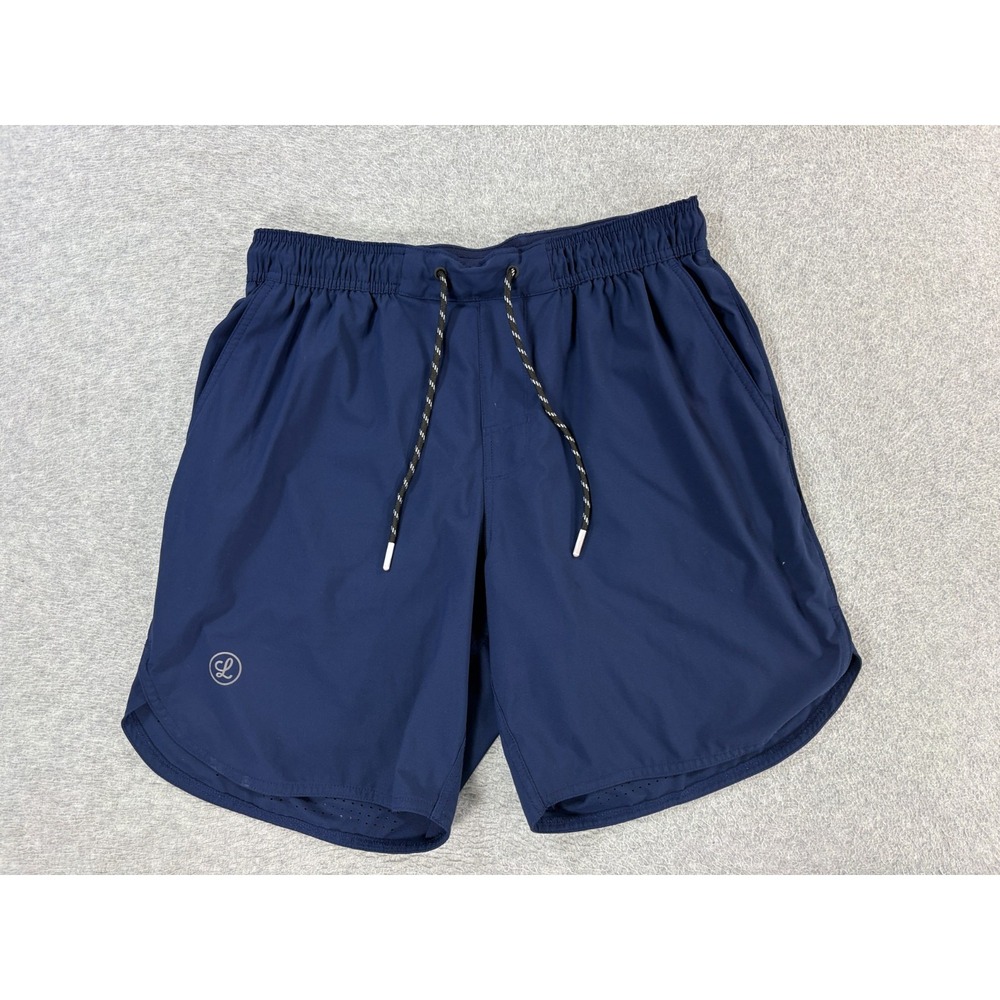 Legends Unlined LUKA HD Athletic Shorts (Men's Medium) Blue  - 8"